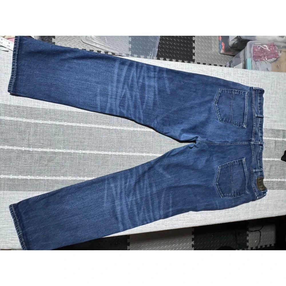 Polo Ralph Lauren‎ Hampton Relaxed Straight Mens Jeans 44x32 Blue Denim